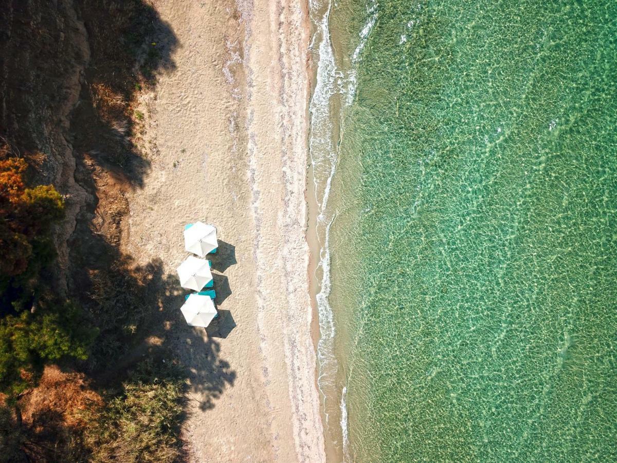 Summerday Villa Private Beach Неа-Ираклия Экстерьер фото